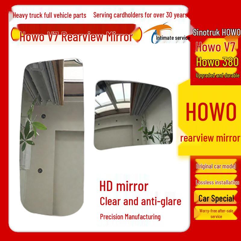 Sinotruk Howo V7 & Howo 380 Rückspiegelglas für Luxus-Kipper