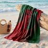 FC Augsburg FC Stampa Microfibra Asciugamano da Spiaggia Asciugatura Rapida Assorbente Grande Asciugamano per Spiaggia Nuoto Viaggio