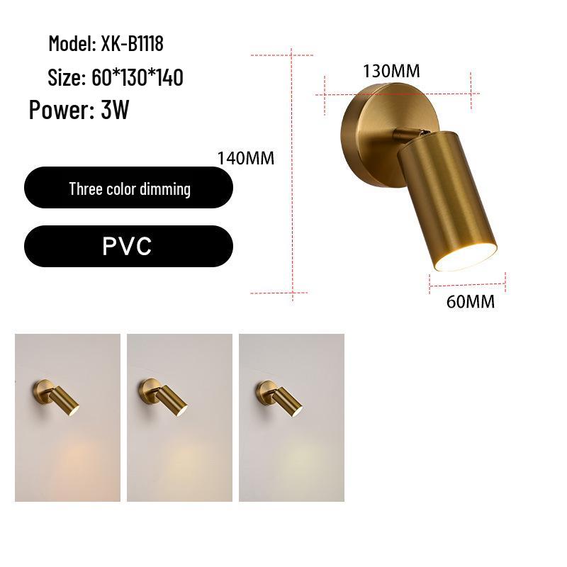 Nordic Minimalist Modern Wall Lamp for Living Room, Bedroom, or Bedside