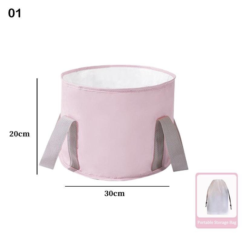 Portable Foldable Deep Soaking Foot Bath Tub High Bucket With Drainage For Home Spa Relaxation Travel Warm Soaker For Feet Care