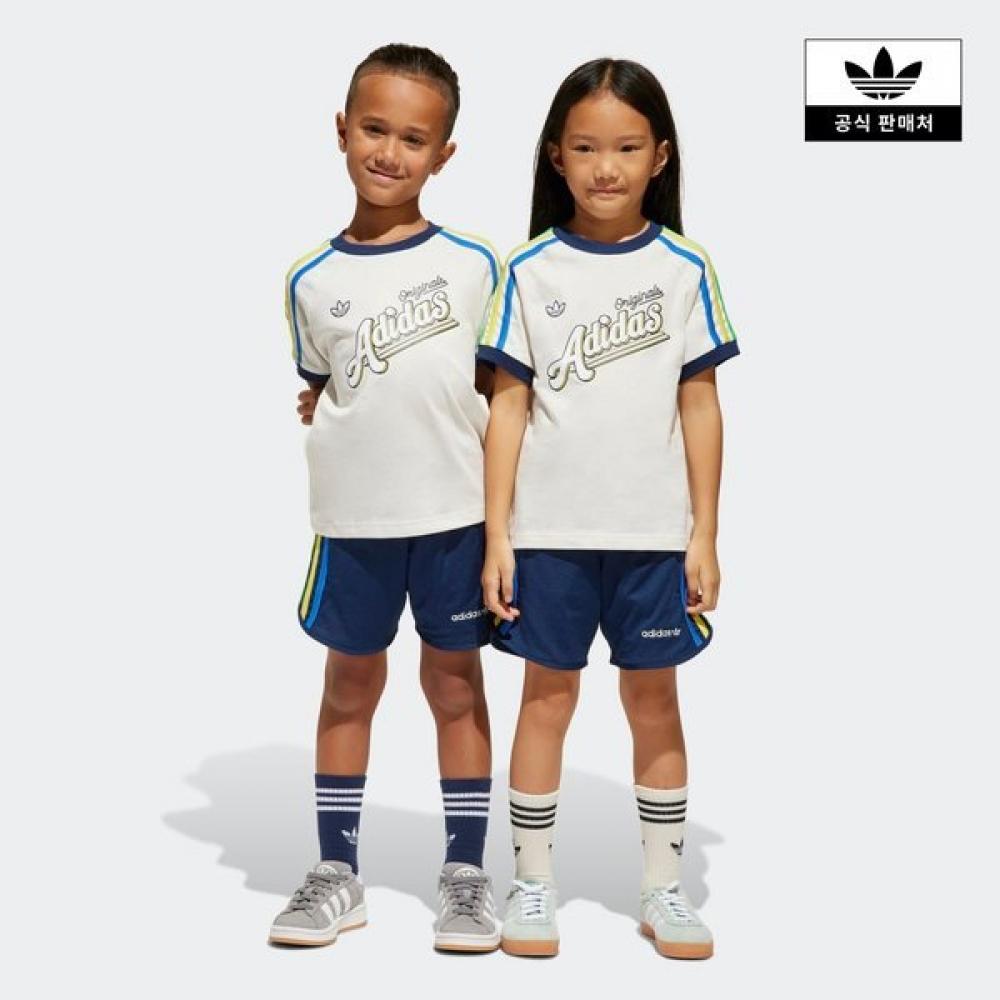 

Adidas Kids Adidis Kids Short Tee Set 110
