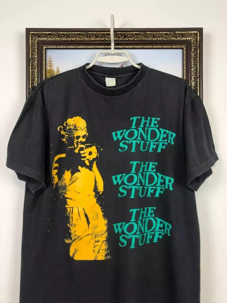 Vintage The Wonder Stuff Band Cotton Shirt Unisex Concert S To 5Xl El846