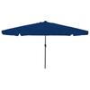 Garden Sun Umbrella Azure Blue 395 X 395 X 245 Cm Polyester