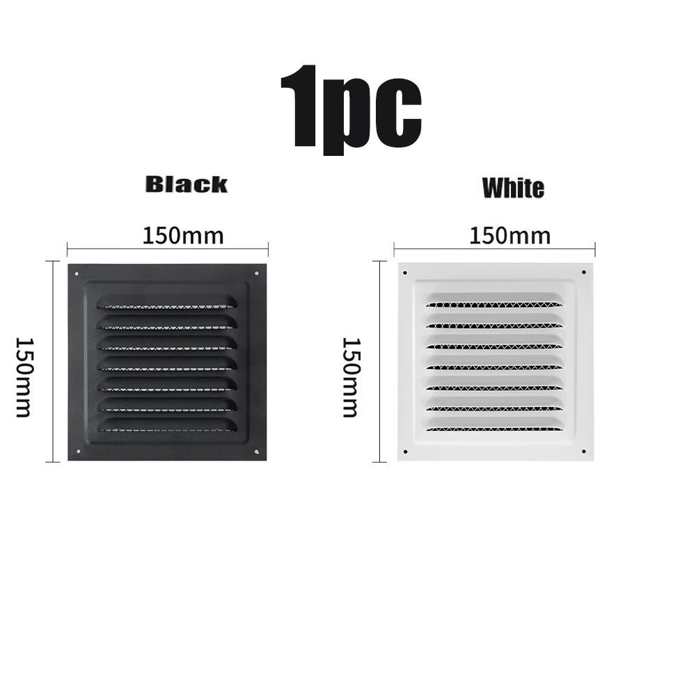 Metal Air Vent Grille Stainless Steel Louver Vents Net Cover Ventilation Cover Window