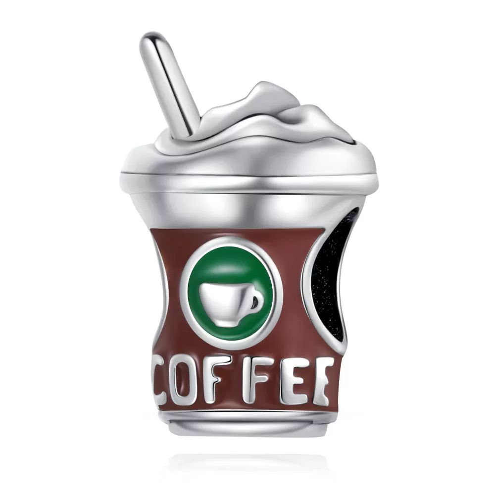 Copper Original Coffe Cup Charms Bead Beer Champagne Pendant Fit Bracelet Diy Making For Women Fine Jewelry Gift