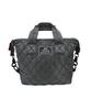 Monbirdie Golf Two-Way Quilted Nylon Bag Grey