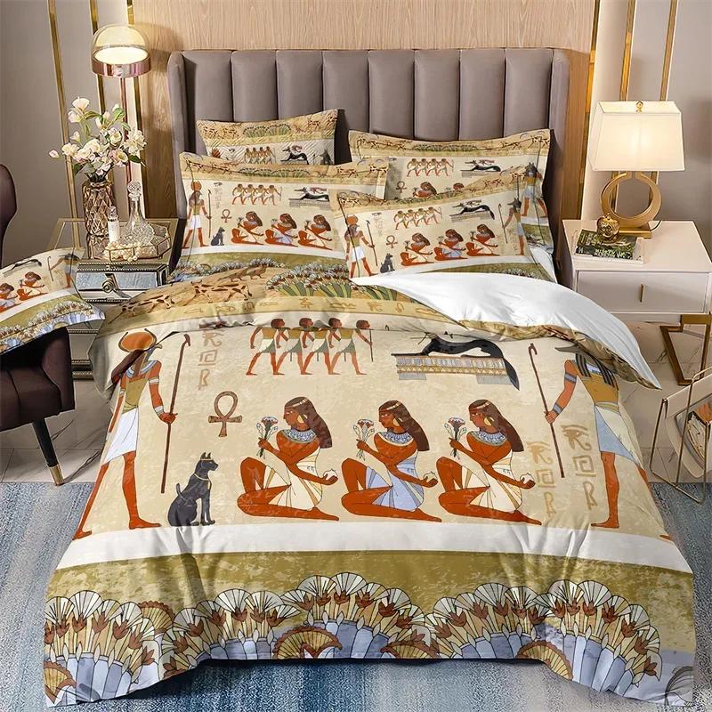 3D Bedding Sets For Boys African Totem Duvet Cover Set ,kingsize Comforter Cover,luxury Designs Bed Set For Teen Boys
