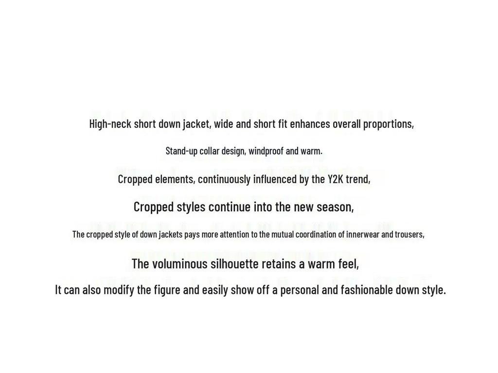 ELLASSAY Women's High-Neck Short Down Jacket EWW344L03100