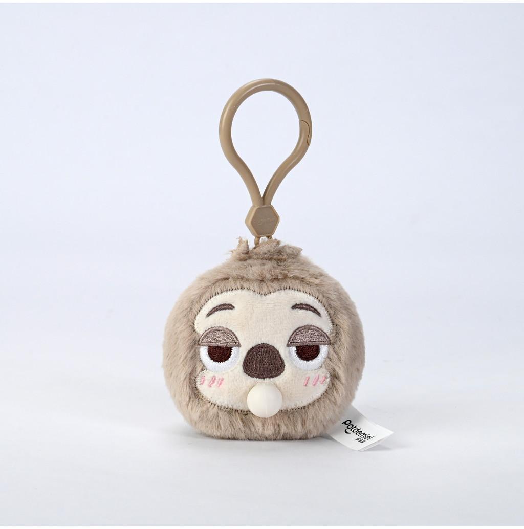 

Adorable Disney Zootopia Judy Hopps And Nick Wilde Plush Keychain Toy For Fans Sloth Bubble Gum