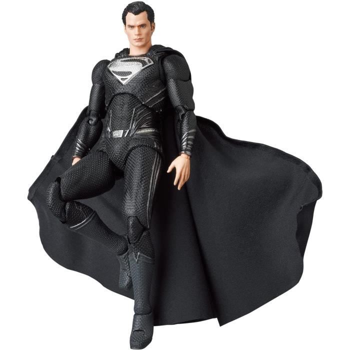 Actionfigur - MAFEX Nr. 174 - Superman (Zack Snyders Gerechtigkeitsliga) - 160mm - Schwarz