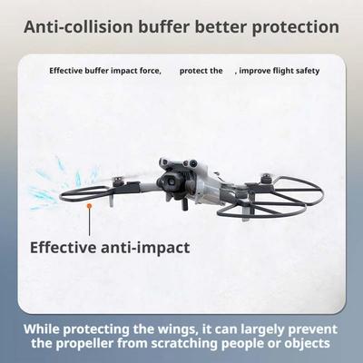 For DJI MINI 5 PRO Drone Propeller Guard Anti-collision Ring Heighten Landing Gear for Mini 5 Pro Drone Protector Accessories