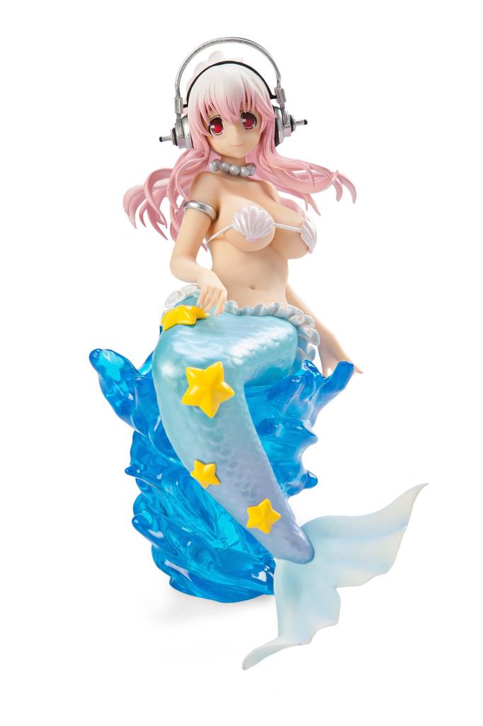 Super Sonico and the Fairy Tale Special Figure The Little Mermaid Outer Box Height 250mm Sonico-chan - - Approx.
