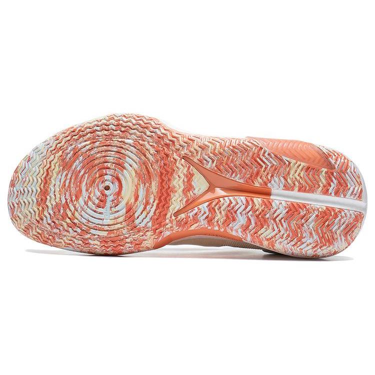 Li Ning Speed 9 Ultra Low Comfortable Abrasion Resistant Breathable Low Top Basketball Shoes Men's Ecru ABAT017-2