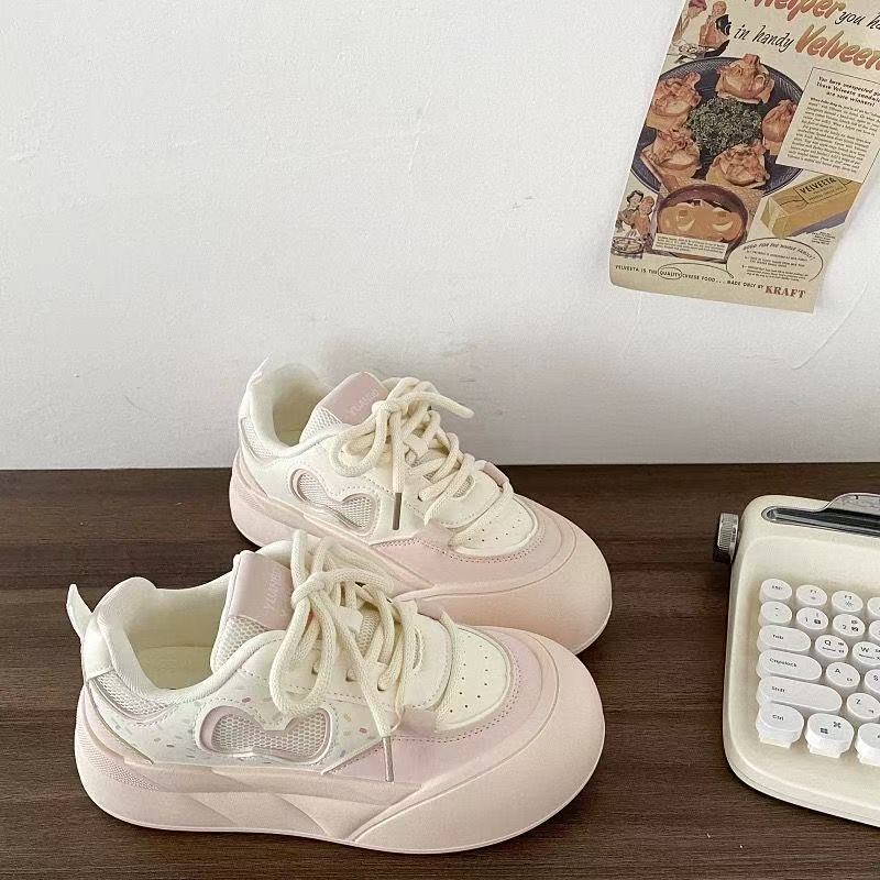 Women's girls' shoes 2025 new autumn children's sports board shoes medium and older girls' casual shoes