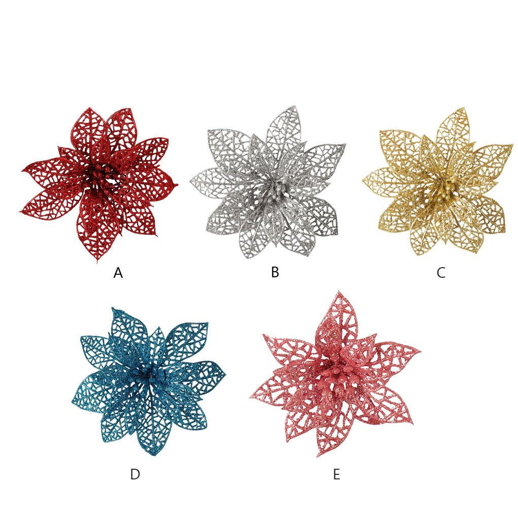 Crăciun flori artificiale Festivalul sărbătorilor Anul Nou nuntă Crăciun acasă Farmhouse Sufragerie Bar Cafenea DIY decorare