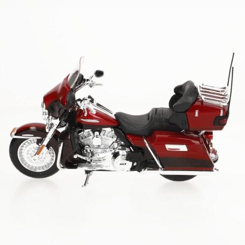 Maisto 1/12 Scale Harley-Davidson 2013 FLHTK Electra Glide Red / Diecast Model Car, Motorcycle, Finished Model 32323