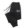 Mens 2D Printed Jogger Pants Long Training Sports Activities