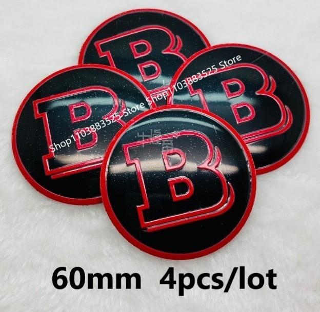 4Pcs Modified wheel hubcap B logo Emblem Badge sticker for W464 G63 G65 W463 G500 G350 W213 W204 W205 W253 W210 W211 W220