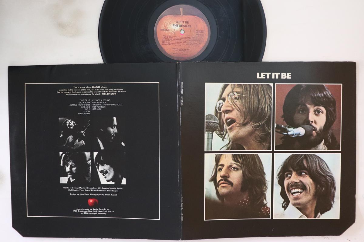 

LP Record BEATLES - Let It Be AR34001 APPLE 1970 US Rock Used