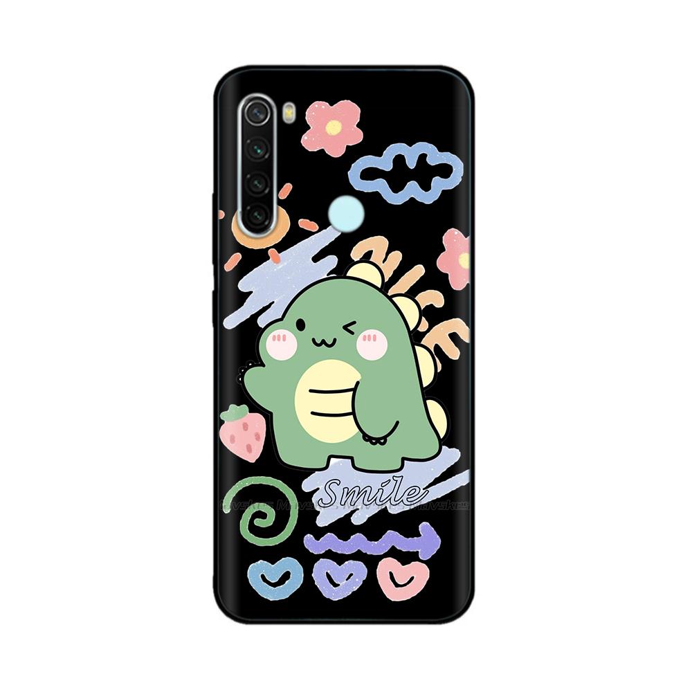 Per Xiaomi Redmi Note 8T Custodia Fantasia Protezione Completa Morbido Silicone Liquido Cover Cartone Animato per Redmi Note 8T Note8T Guscio Fundas