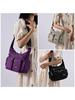 Borsa a tracolla da donna in nylon di grande capacità - Elegante e versatile