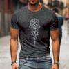 Viking Runic Compass Graphic T Shirts Funny Trip Tshirts Short Sleeve Tops Loose Fashion Harajuku T-shirts Men Brand T-shirt