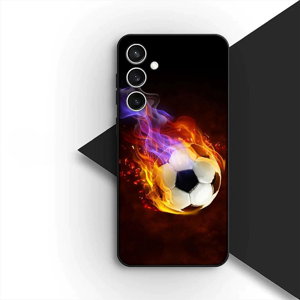 for Apple iPhone 16 14 15 Plus 11 Pro Max 16E ProMax + 16Plus 15+ 14+ Phone Cover Soft Case Soccer No 10 5 7 Football No10