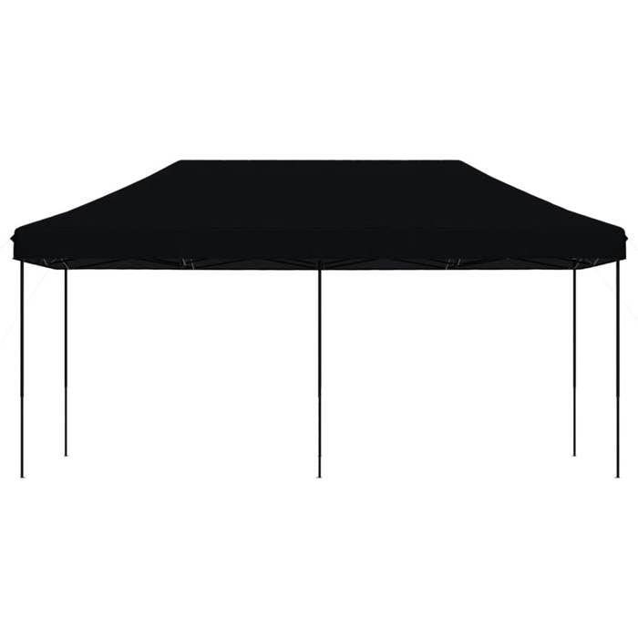 VidaXL Collapsible Pop-Up Party Tent Black 580x292x315 Cm, Tent, Awning Tent, Gazebo Awning, Gazebo Tent, 4004942