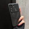 Solid Color Matte Soft Frame Aurora CD Texture Corning Backplane Phone Case For Samsung Galaxy S26 Ultra S24 S25 Ultra Plus FE