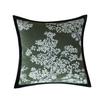 Modern Light Luxury Style Pillow Model Room Olive Green Sofa Pillow Case B&B Bedside Pillow Waist Pillow Soft Cushion