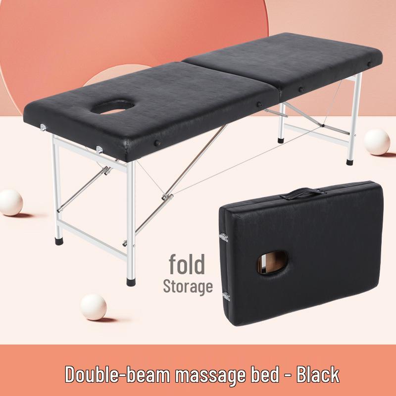 Foldable Portable Massage and Beauty Bed for Therapy & Tattoos