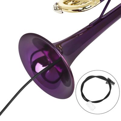 Professionelle Saxophon gebogener Hals Innenraum Nylon Reinigungsbürste für tägliche Wartung Auftritte Flexible Bürste