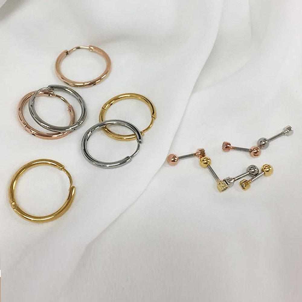 Cubic Piercing + Ring Piercing [sold As a Pair]