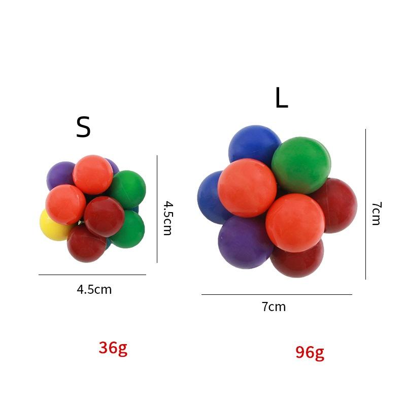 Stress Relief Fidget Ball - Rotating Stretch Sensory Toy Anti-Anxiety Desk Toy for Adults Office Squeeze Ball Gift