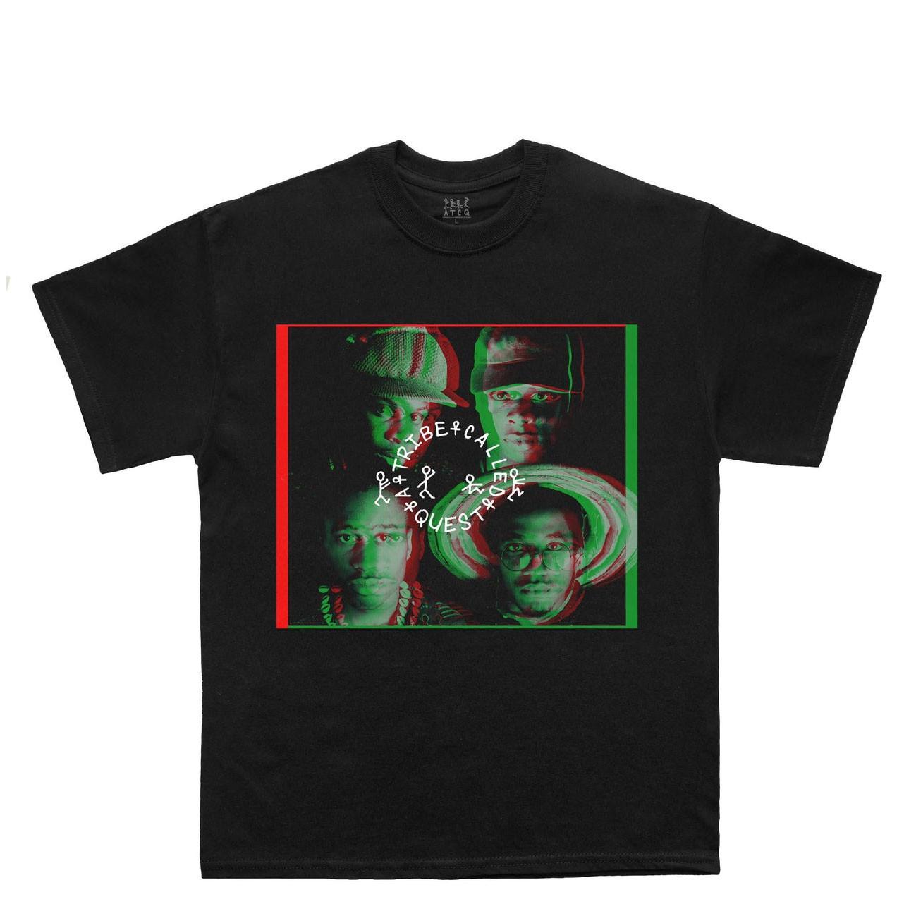 Men s A Tribe Called Quest Double Exposure T-shirt X-Large Black S