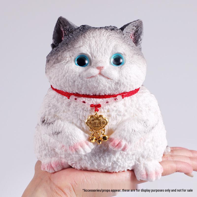 

Silicone Cat Stress Relief Squeeze Toy - Soft, Squishy Decompression Kitten Gift for Girls