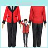 Kakegurui Jabami Yumeko Ryota Suzui Uniform Cosplay Costume With Exquisite Workmanship And Breathable Material For Halloween Parties