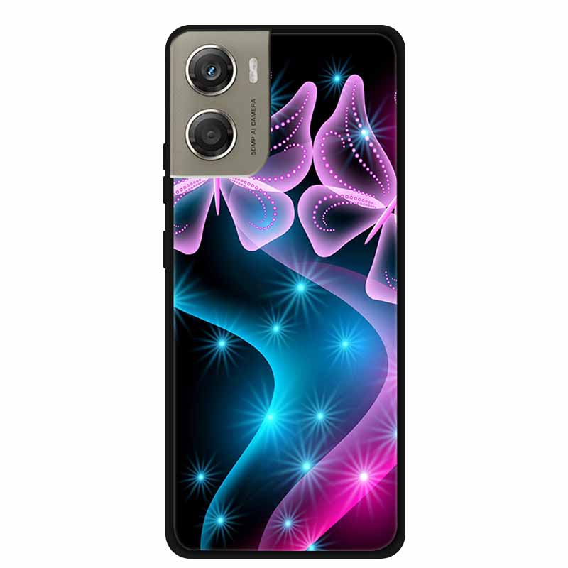 Para Motorola Moto G06 Funda de Batería Degradado de Color Funda de Teléfono de Silicona Suave para Moto G06 Power 6.88" Bolsa de TPU Cubierta Trasera Protectora