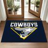 North Queensland Cowboys Design Crystal Velvet Rug Soft Decorative Mat for Bedroom Entrance
