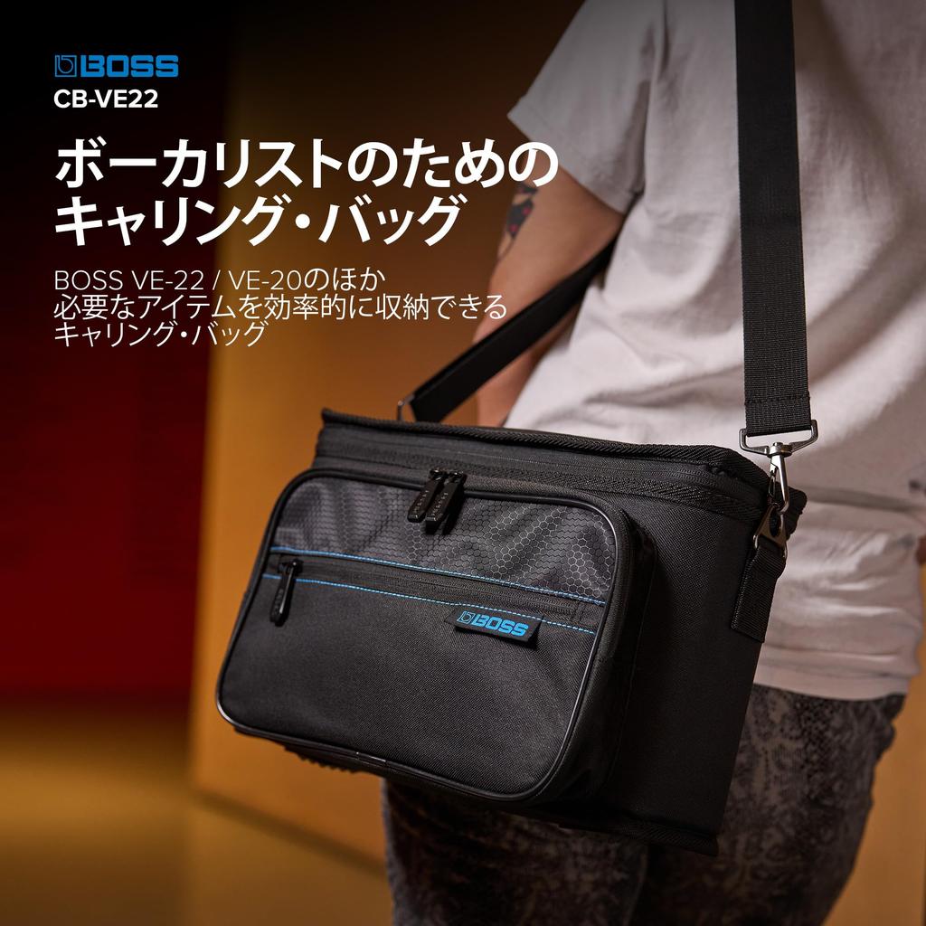 BOSS Carrying Bag Ideal for Storing the Highly Soft Multiple Exterior Pockets VE-22 CB-VE22, VE-22/VE-20, Durable, Interior,