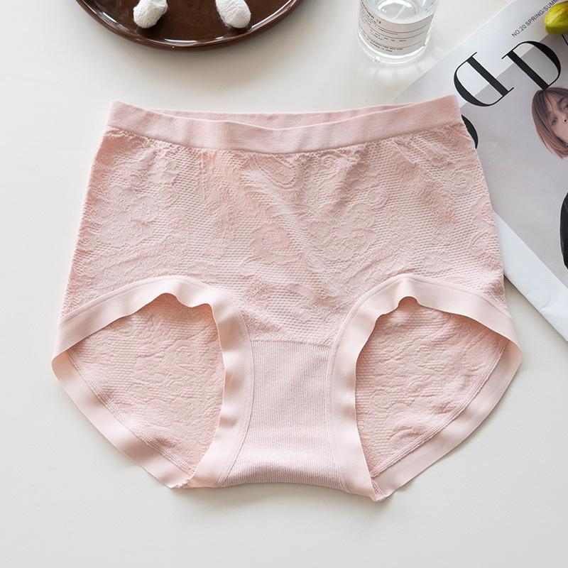 Big Size Female Summer Ultra Thin 100A Mulberry Silk Antibacterial Crotch Seamless Super Elastic Briefs