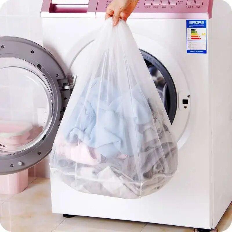 Large Washing Laundry Bag Mesh Organizer Net Dirty Bra Socks Underwear Shoe Storage Wash Machine Cover Clothes
