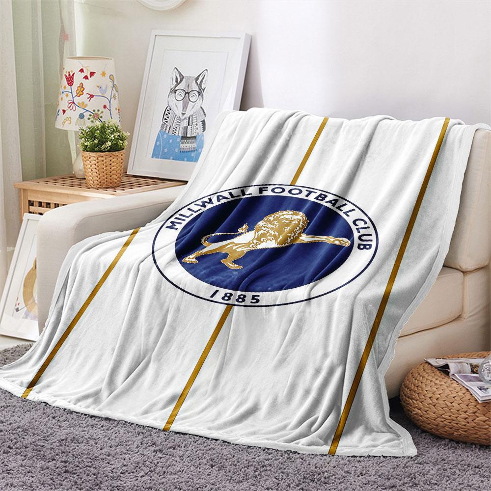 Coperta Football Club Millwall, Alta qualità, Confortevole per Tutte le Stagioni, Arredamento per la Casa, Calore e Comfort