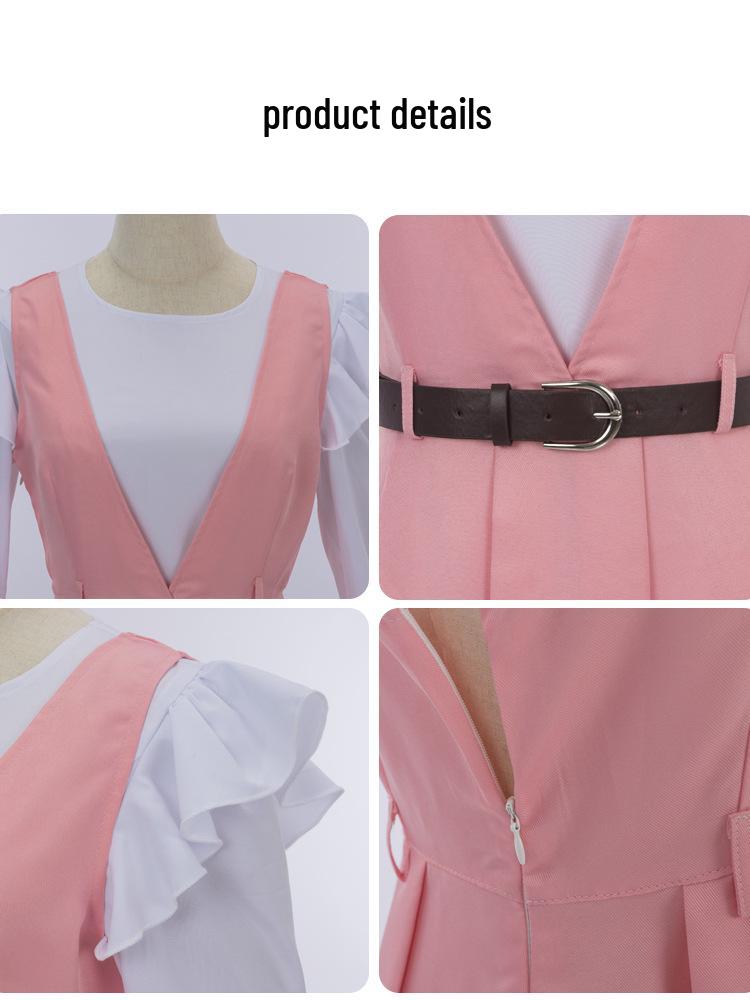 Rinran Flower Scented Cosplay School Uniform - Anime Daily Wear