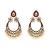 Damen Vintage Wassertropfen Perlen Quaste Ohrringe Ethnisch Chinesischer Stil Persönlichkeit Kreativ Aufwändige Ohrschmuck für Damen