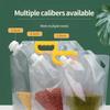 Portable Food Packaging Bag Transparent Self-standing Spray Pocket Food Bag Food Packaging Bag Liquid Solid Travel Storage Bags