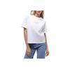 Logo Round Neck Loose Fit Short Sleeve T-Shirt Women Tops White 6R2T7S-2JIDZ-0147