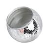 Disco Ball Ice Bucket Plastic Large Capacity Party Drink Bucket for Beer Cocktail Wine Silver