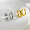Stainless Steel Small Hoop Earrings for Women Men Jewelry Accessories Gifts