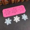 DIY Snowflakes Shape Fondant Mold Baking Gadgets Cake Baking Accessories 5 Types